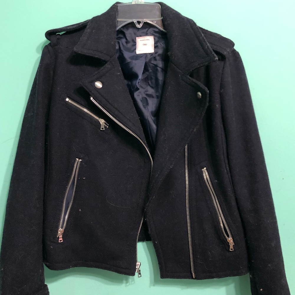 ❥☆ GAP navy blue short coat ❥☆